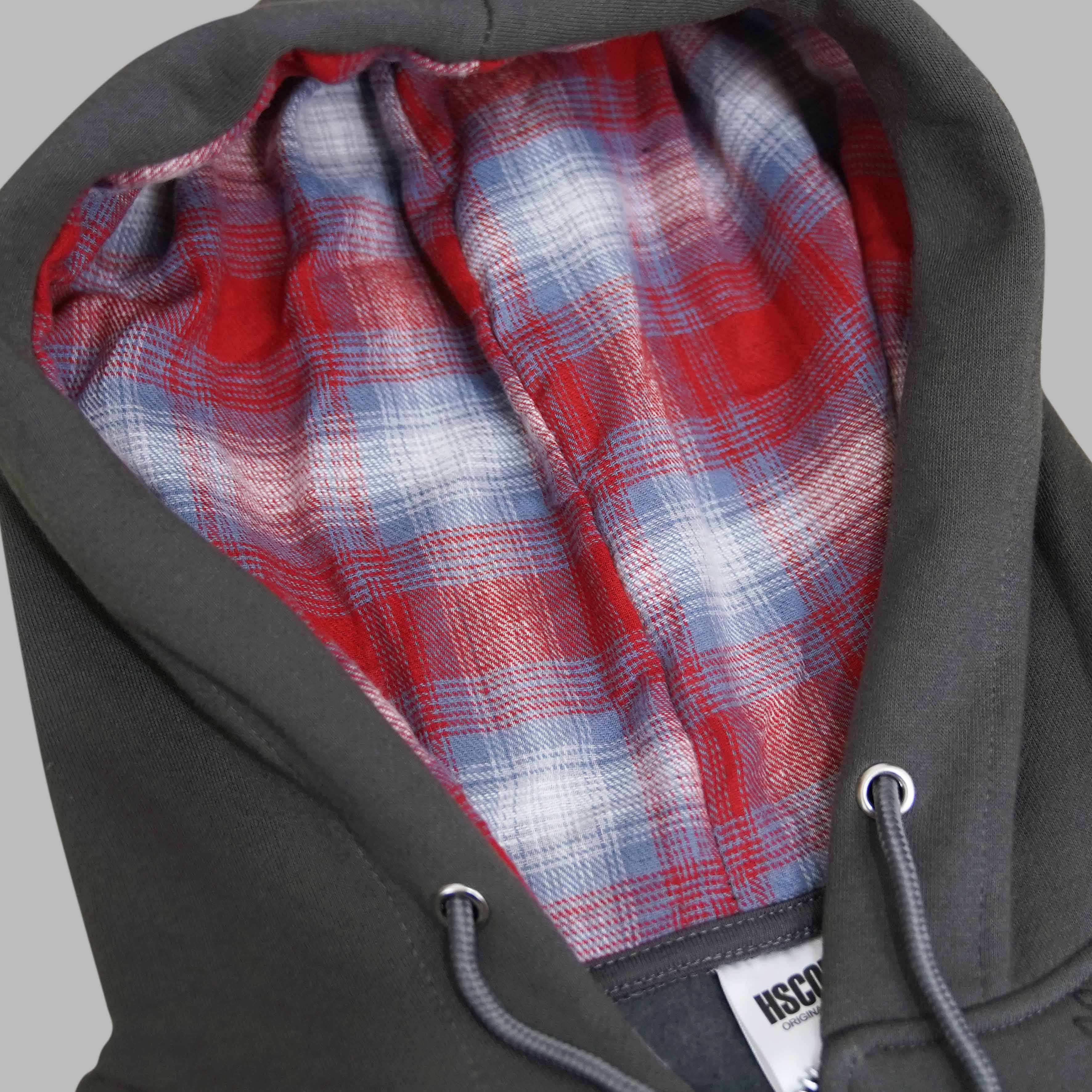 HSCO Oversized Boxy Hoodie - Ashen Cotton Fleece 330 Gsm