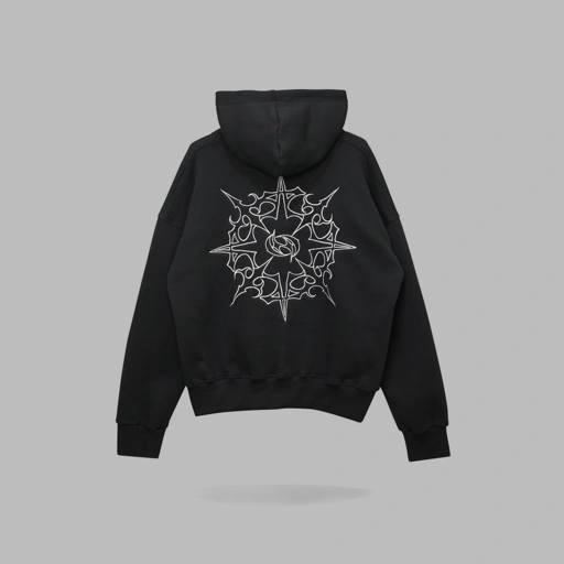 Image of HSCO Oversized Boxy Hoodie - Noxmir Cotton Fleece 330 Gsm