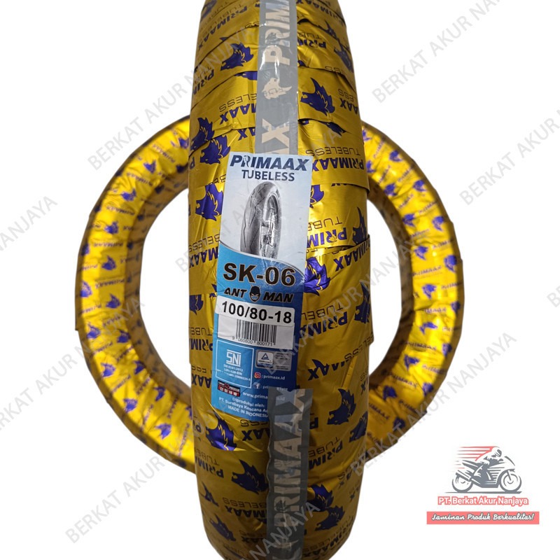 Ban Primaax SK06 90/80-18, 100/80-18, 110/80-18 TUBELESS motor sport RXKING THUNDER