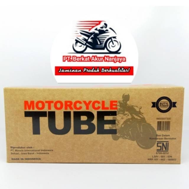 Ban Dalam Maxxis 200/225, 225/250, 250/275, 300/325 Ring 17 Untuk Motor Bebek TubeType