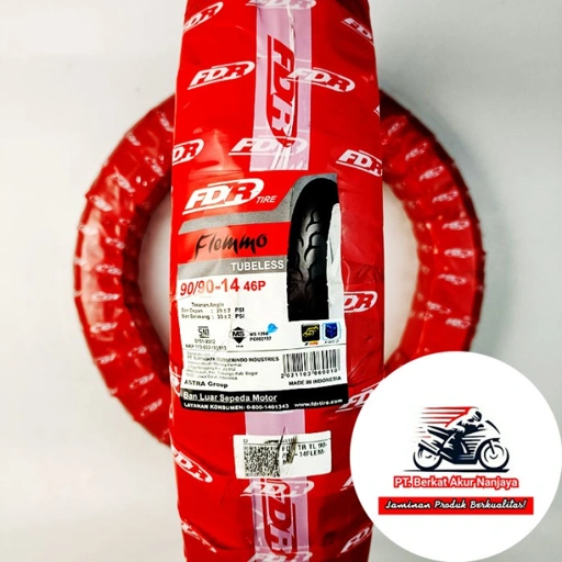 Ban FDR FLEMMO TUBELESS 80/90 & 90/90-14 untuk Beat Spacy dll