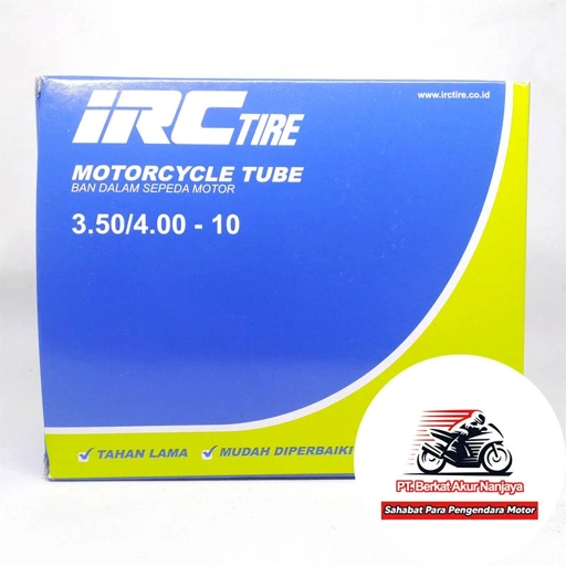 Ban dalam IRC ukuran 350/400 ring 10 untuk motor vespa tubetype