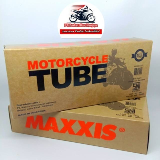 Ban Dalam Maxxis 250/275 dan 275/300 Ring 14 Untuk Motor Matic TubeType