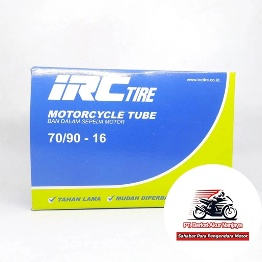 Ban dalam IRC ukuran 70/90 80/90 90/100 ring 16 untuk motor Nuovo dll tubetype
