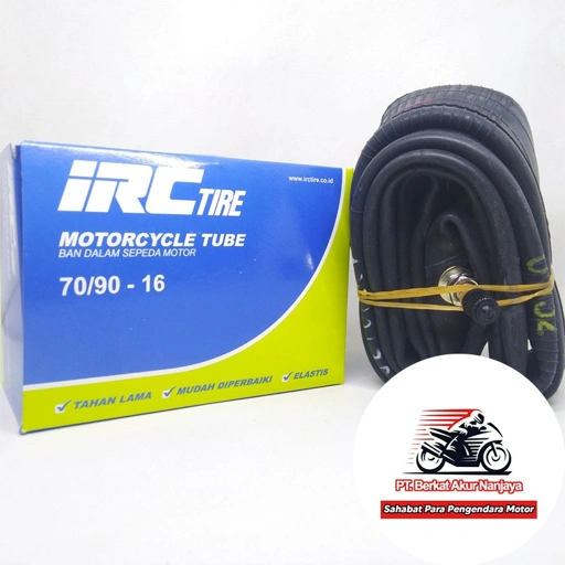 Ban dalam IRC ukuran 70/90 80/90 90/100 ring 16 untuk motor Nuovo dll tubetype