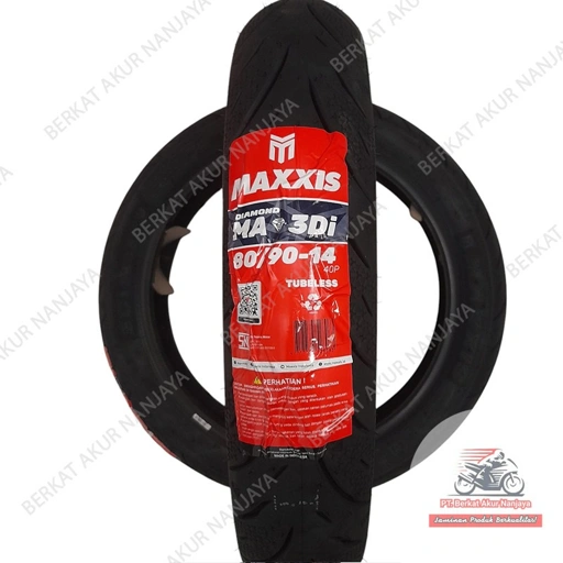 Ban Maxxis Diamond MA 3Di 80/90-14, 90/90-14 TUBELESS motor matic