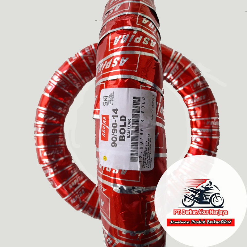 Ban motor matic Aspira Bold 80/90 14 dan 90 90 14 Tubetype (BUKAN TUBELESS)