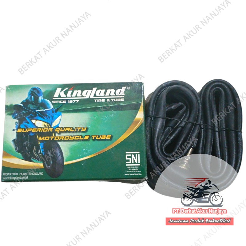 Ban dalam kingland 250/275/300/325-14 dan 200/215/225/250/275-17 untuk motor matic dan bebek