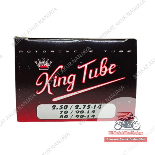 Ban dalam king tube 225/250/275/300 Ring 14 dan ring 17 untuk motor matic dan bebek tubetype