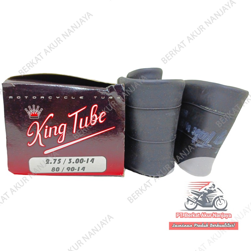 Ban dalam king tube 225/250/275/300 Ring 14 dan ring 17 untuk motor matic dan bebek tubetype