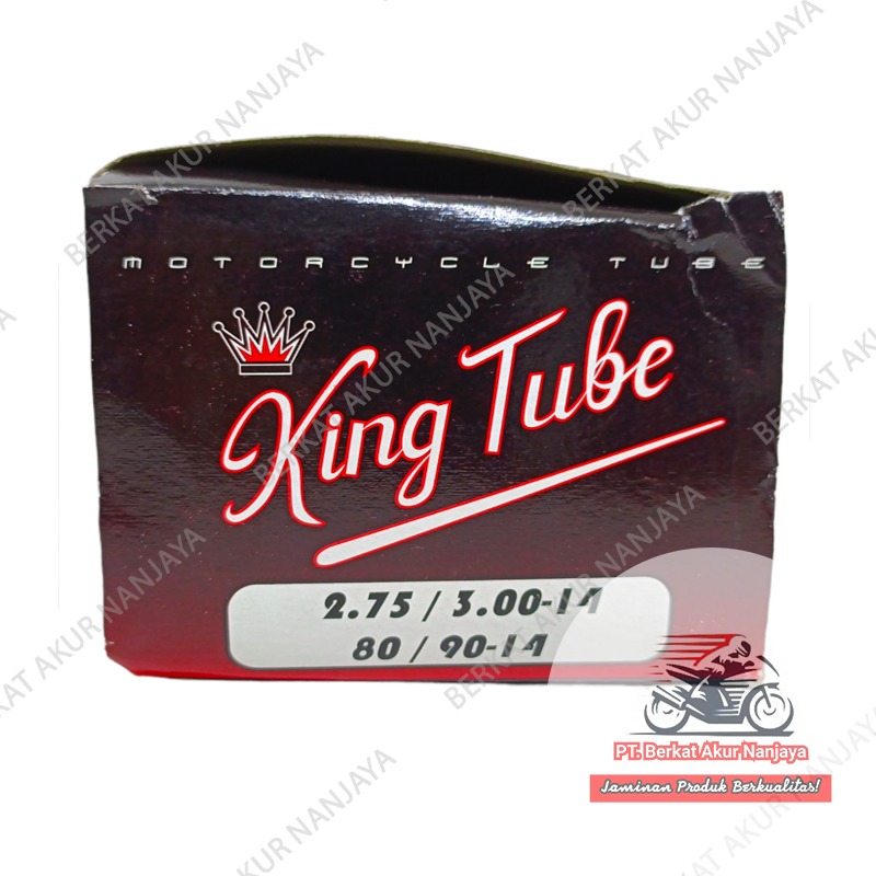 Ban dalam king tube 225/250/275/300 Ring 14 dan ring 17 untuk motor matic dan bebek tubetype