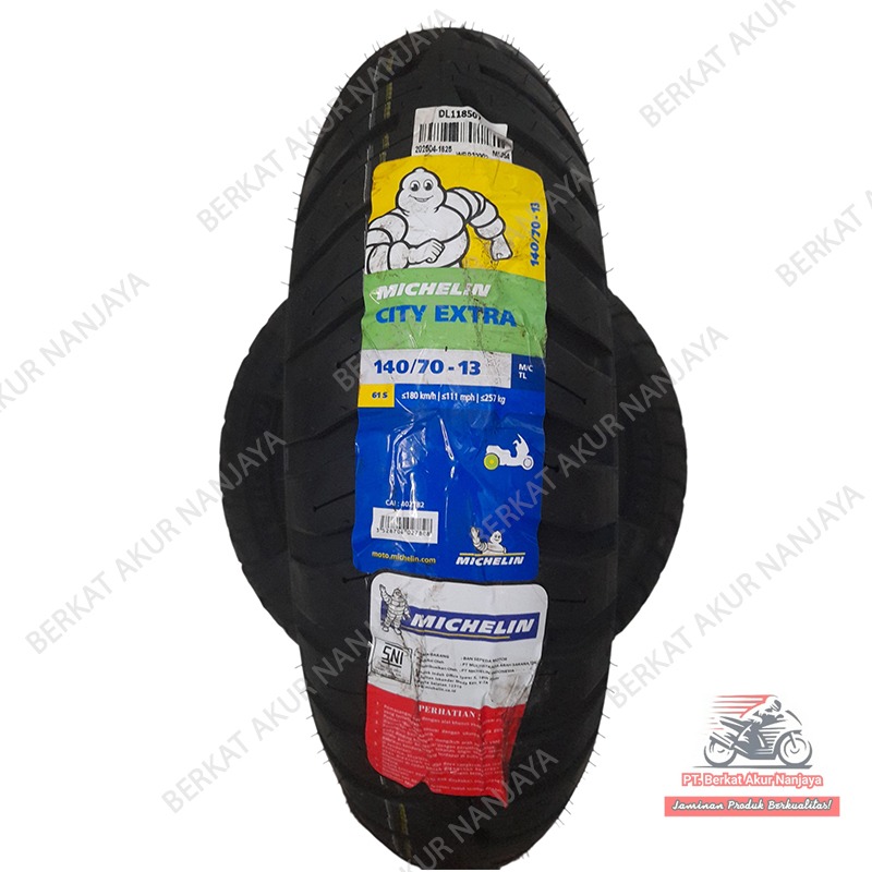 MICHELIN CITY EXTRA TUBELESS 110/70-13 120/70-13 130/70-13 140/70-13