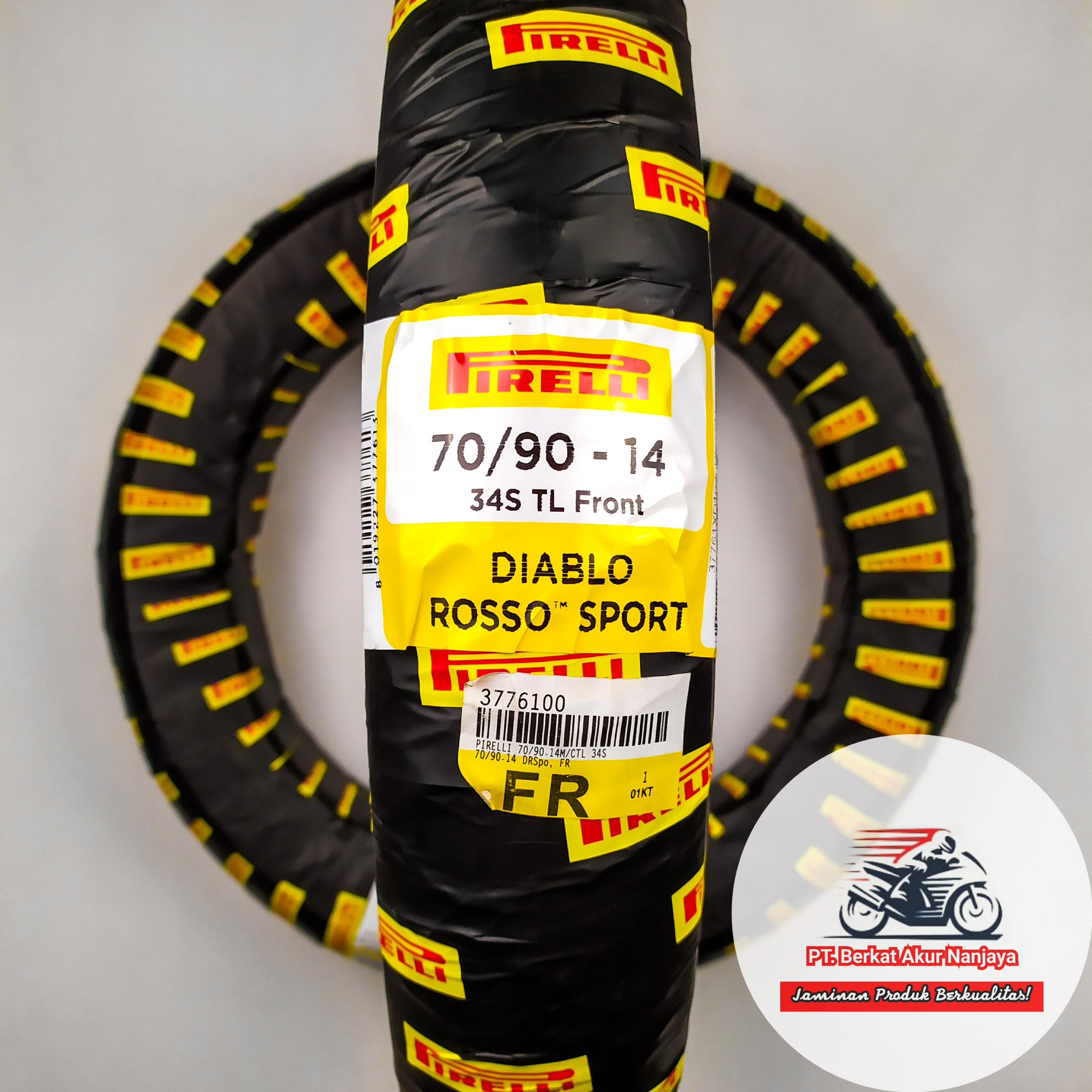 Pirelli Diablo Rosso Sport 80/80-14, 80/90-14, 90/80-14, 90/90-14, 100/80-14 TUBELESS