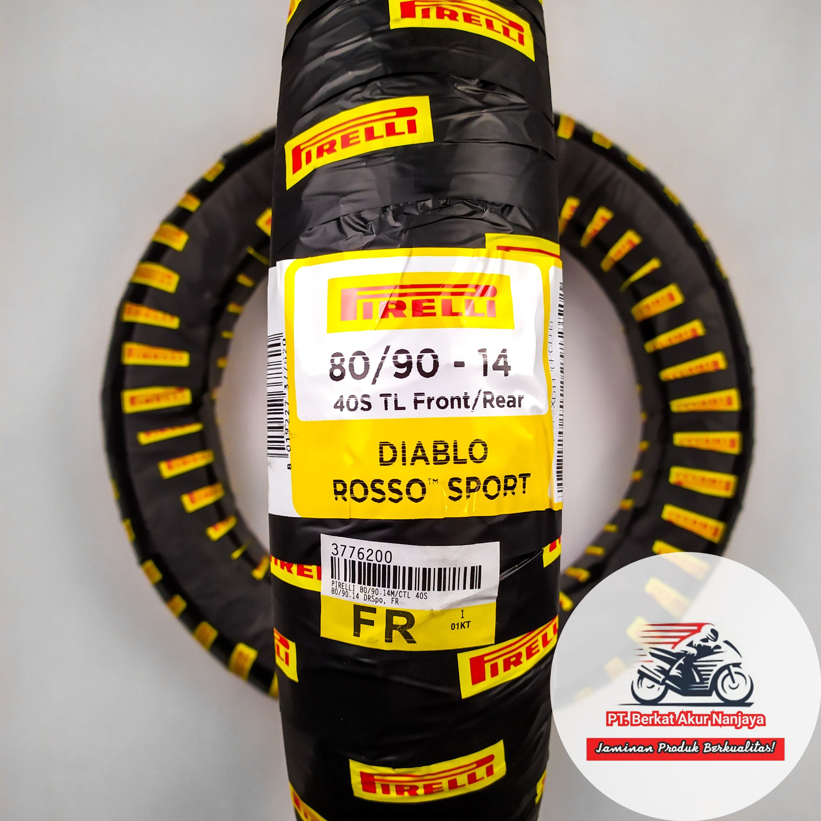 Pirelli Diablo Rosso Sport 80/80-14, 80/90-14, 90/80-14, 90/90-14, 100/80-14 TUBELESS
