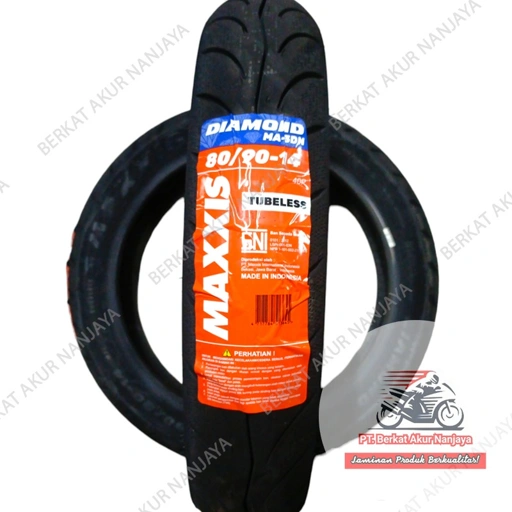 Ban Maxxis Diamond MA 3DN 70/90-14, 80/80-14, 80/90-14, 90/80-14, 90/90-14, 100/80-14 TUBELESS motor matic  Motorcycle  Accessories