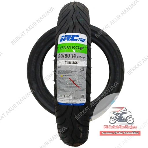 Ban IRC Enviro 80/90 dan 90/90-14 NR91 ban matic TUBELESS Accessories Motor Motorcycle
