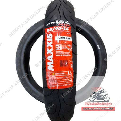 Image of Ban Maxxis Extramaxx M6233W 80/90-14, M6234W 90/90-14 tubeless motor matic
