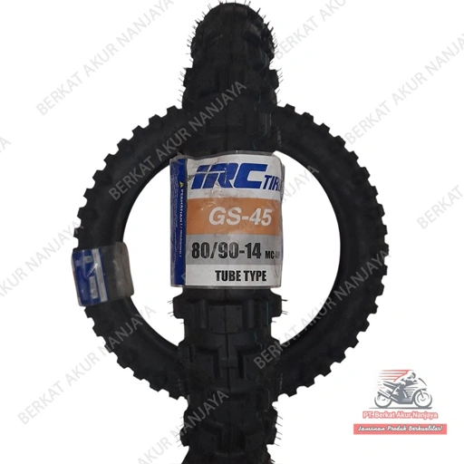 Image of Ban motor Matic IRC GS45 80/90 & 90/90-14 Tubetype (Non Tubeless)