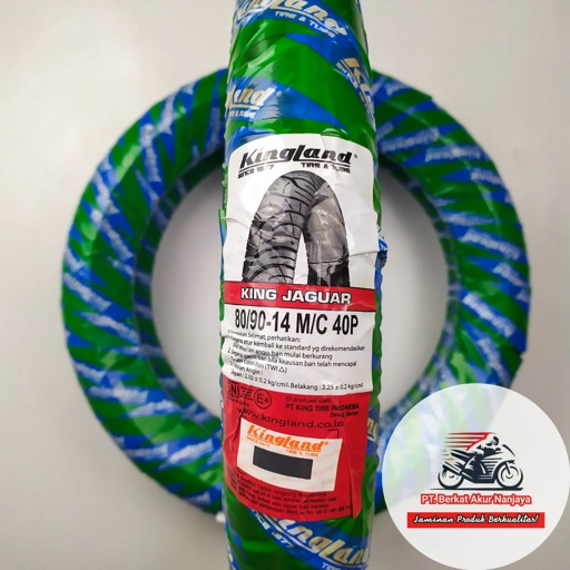 Image of  Ban Kingland Jaguar 80/90-14 dan 90/90-14 TUBETYPE motor matic