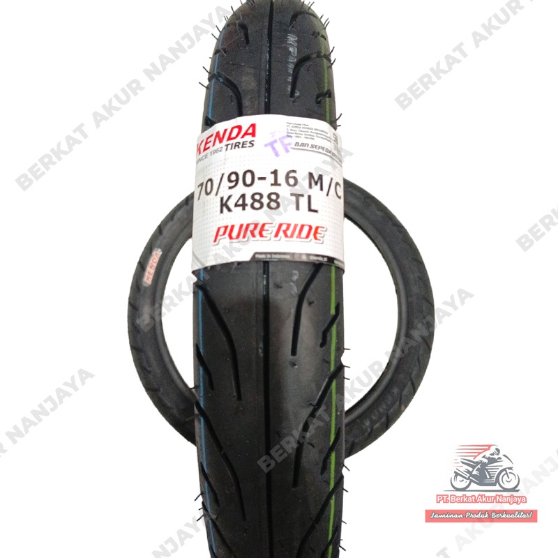 Ban Kenda K488 70/90-16 & 80/90-16 TUBELESS motor skywave nouvo