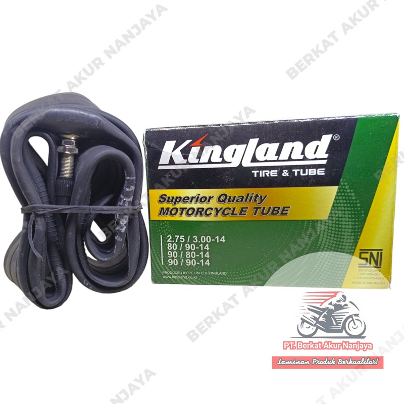 Ban dalam kingland 250/275/300/325-14 dan 200/215/225/250/275-17 untuk motor matic dan bebek