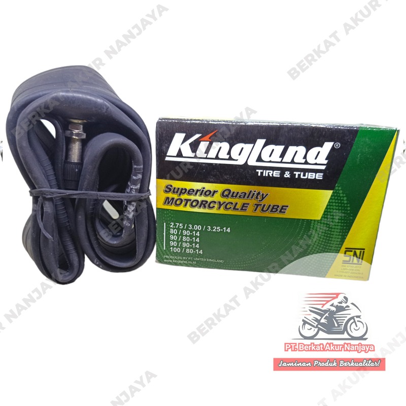 Ban dalam kingland 250/275/300/325-14 dan 200/215/225/250/275-17 untuk motor matic dan bebek