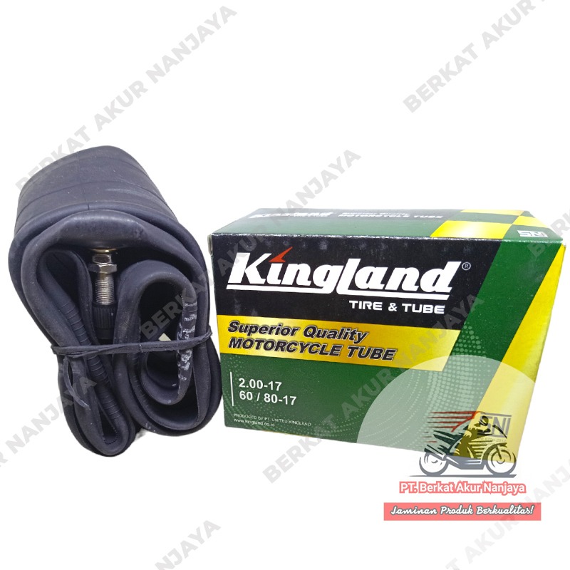 Ban dalam kingland 250/275/300/325-14 dan 200/215/225/250/275-17 untuk motor matic dan bebek