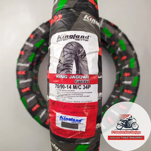Image of Ban Kingland Jaguar 70/90-14, 80/90-14, 90/90-14 tubeless motor matic