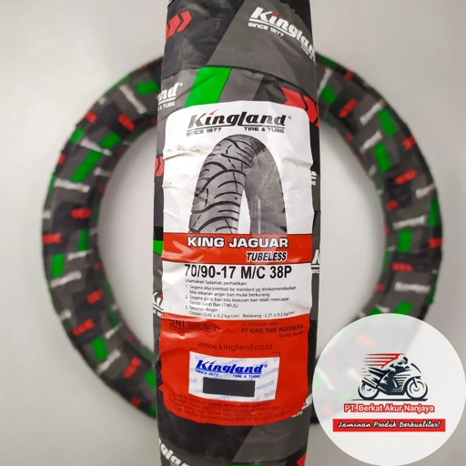 Image of Ban Kingland King Jaguar 70/90-17 dan 80/90-17 TUBELESS motor bebek