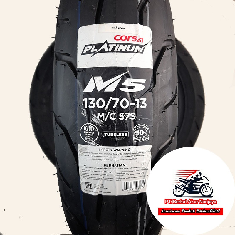 Corsa Platinum M5 110/120/130/140/70 -13 Ban Tubeless