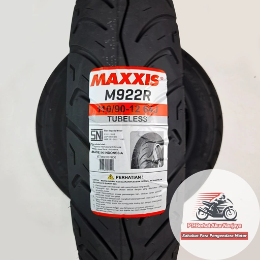 Image of Ban Scoopy Maxxis M922F M922R 100/90-12 dan 110/90-12 tubeless