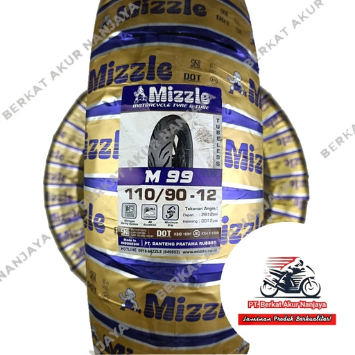 Image of MIZZLE M99 TUBELESS 100/90-12 110/90-12