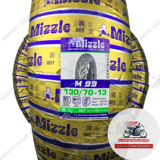 Image of MIZZLE M99 TUBELESS 110/70-13 130/70-13