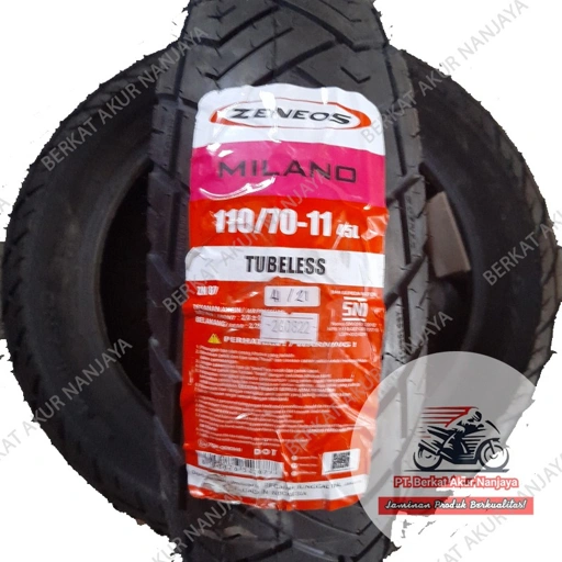 Image of Ban Zeneos Milano 120/70-10 dan 110/70-11 ZN87 TUBELESS motor vespa