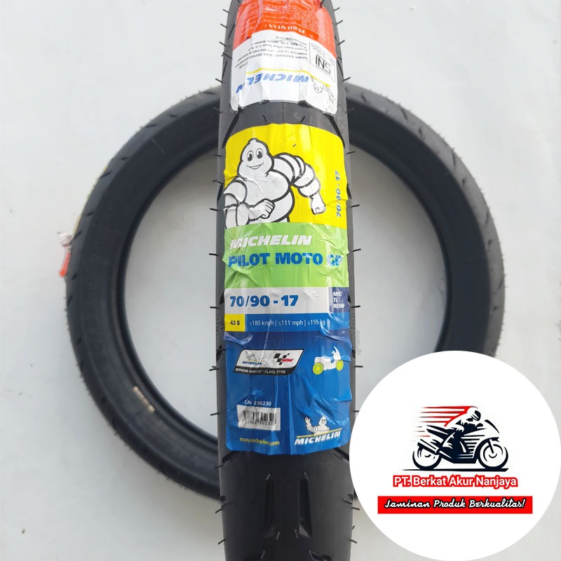 MICHELIN PILOT MOTO GP TUBELESS 70/90-17 80/90-17 90/80-17 100/80-17