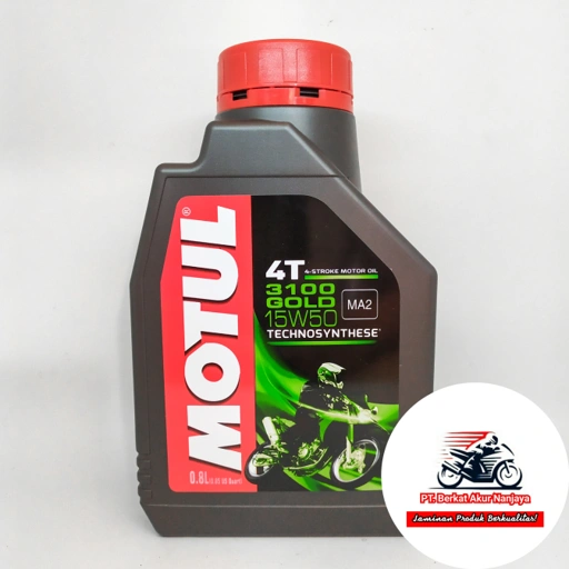 Oli MOTUL 3100 GOLD 10W40 dan 15W50 0.8L FREE MERCHANDISE EKSLUSIF