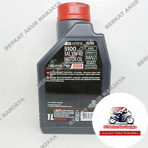 Oli MOTUL 5100 10W40 1L FREE MERCHANDISE EKSLUSIF