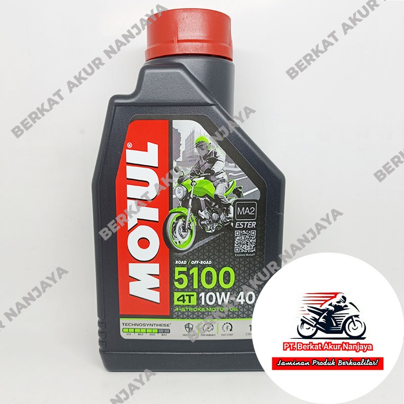 Oli MOTUL 5100 10W40 1L FREE MERCHANDISE EKSLUSIF