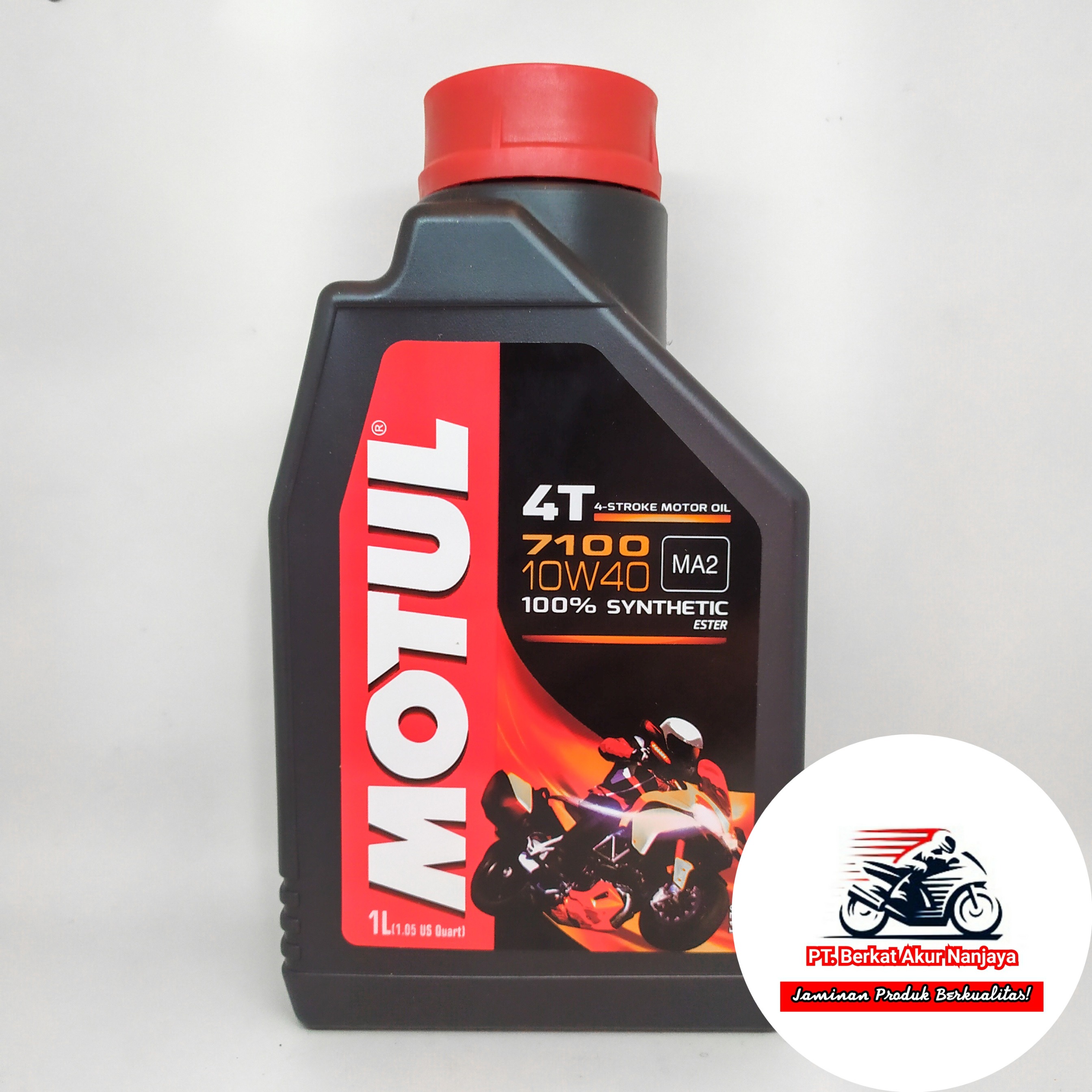 Oli Motul 7100 10W40 1L FREE MERCHANDISE EKSLUSIF