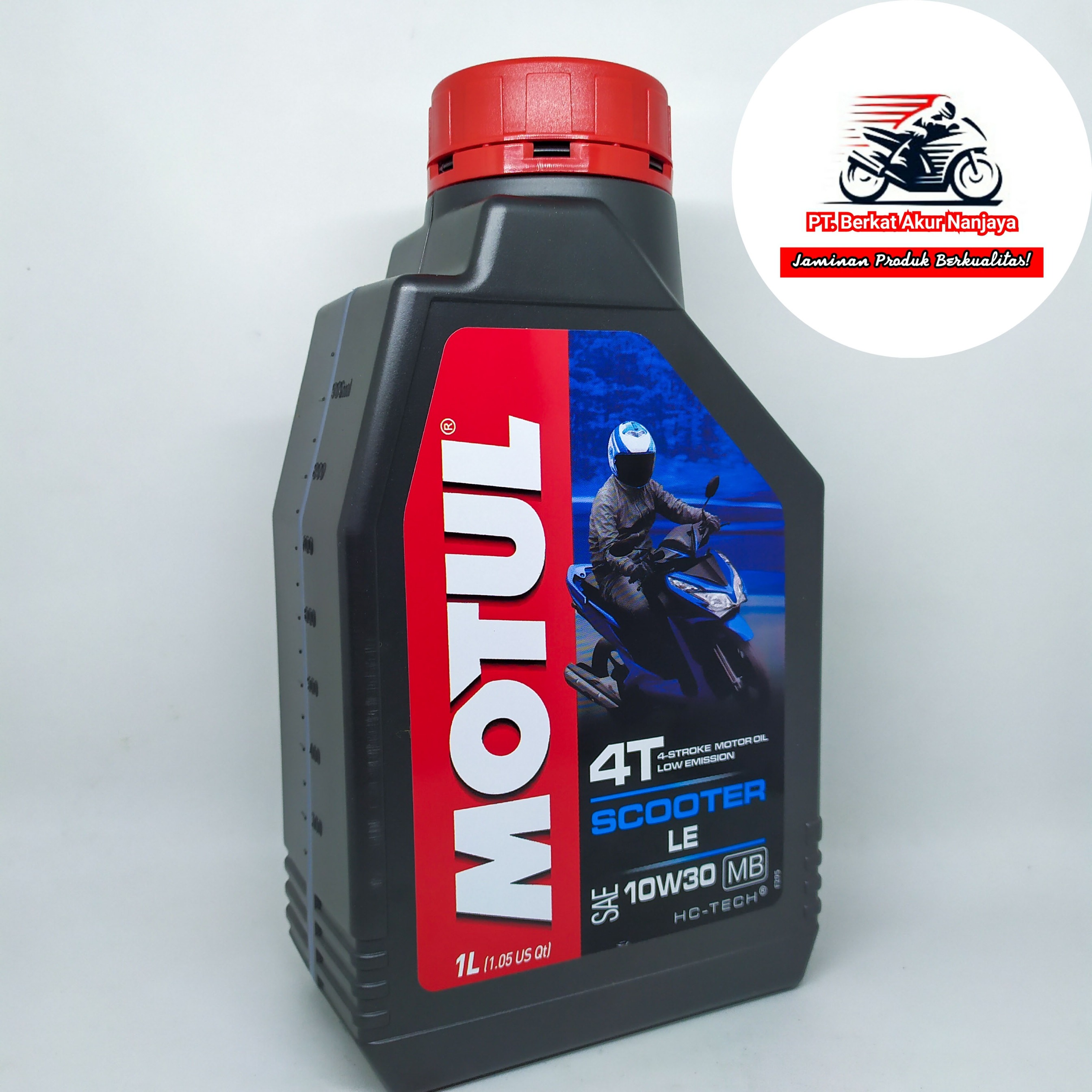 Oli MOTUL Scooter LE 10W30 0.8 L dan 1L FREE MERCHANDISE EKSLUSIF