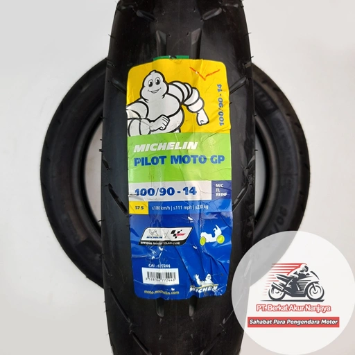 Image of MICHELIN PILOT MOTO GP TUBELESS  80/90-14 90/90-14 100/90-14 90/80-14 100/80-14