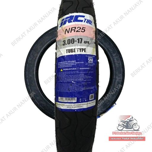 Image of Ban IRC NR25 275-17 & 300-17 road sport TUBETYPE motor bebek
