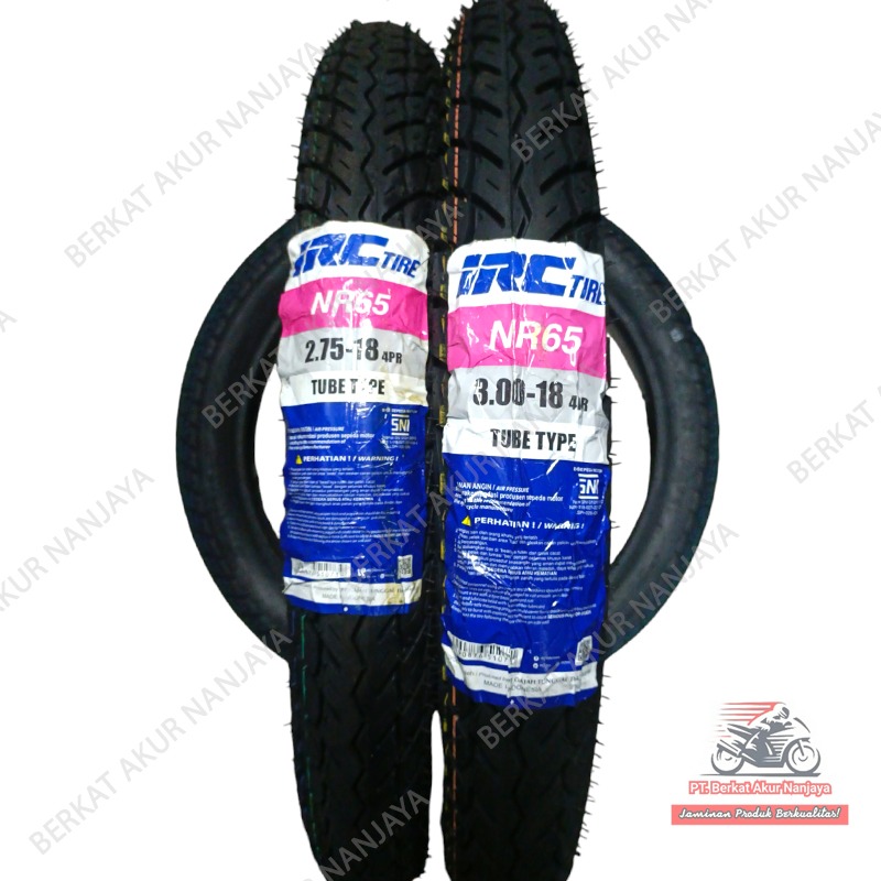 Ban motor IRC NR65 275 dan 300 ring 18 ban motor trail