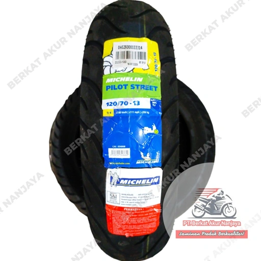 Image of MICHELIN PILOT STREET TUBELESS 120/70-13 140/70-13