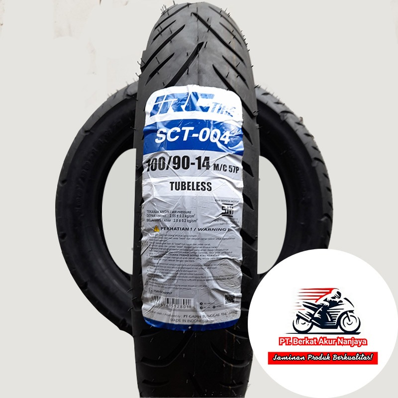Ban IRC SCT006 100/80-14, SCT004 100/90-14,  SCT007 120/70-14 tubeless motor matic 