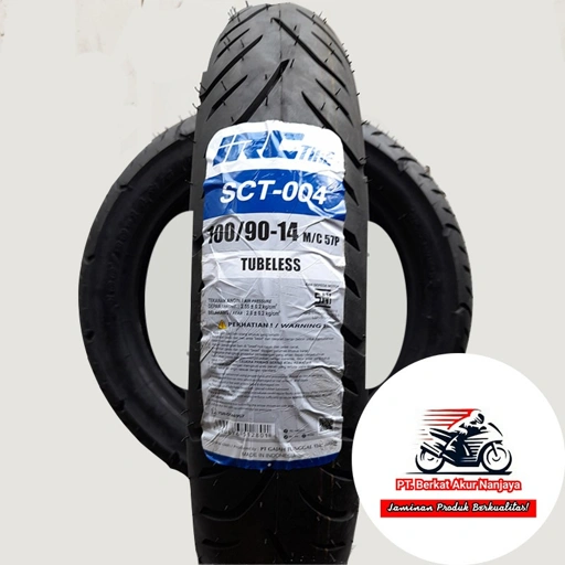 Image of Ban IRC SCT006 100/80-14, SCT004 100/90-14,  SCT007 120/70-14 tubeless motor matic 