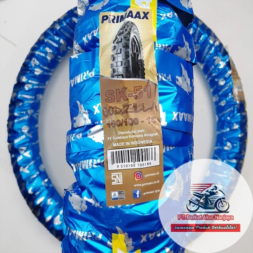 Image of Ban Primaax SK51 80/100-21 dan 100/100-18 TUBETYPE motor trail