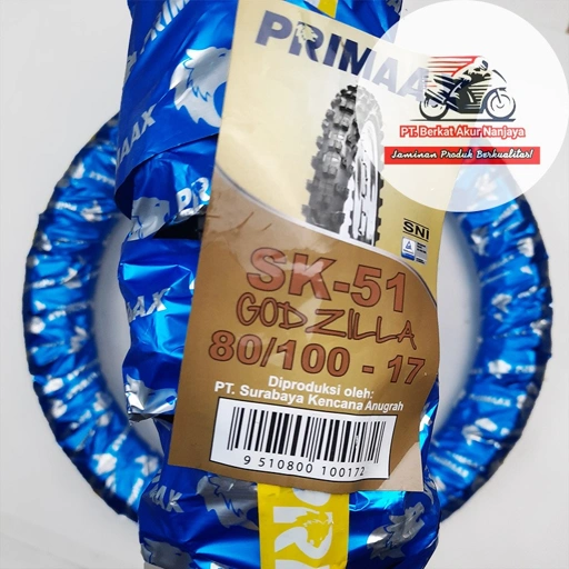 Image of Ban motor trail Primaax SK51 70/100-17 80/100-17, 90/100-17 Tubetype