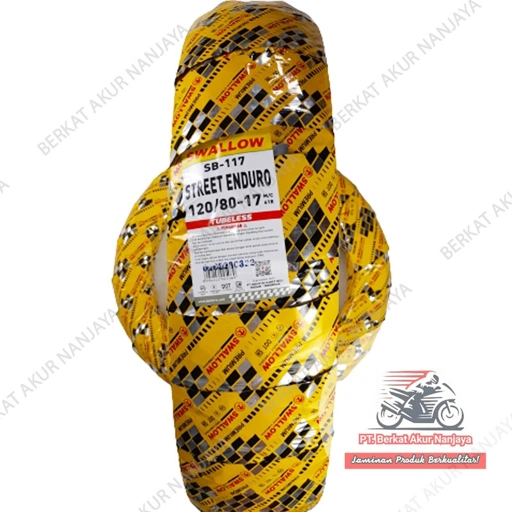 Image of Ban Swallow Street Enduro SB117 70/90-17, 80/90-17, 90/90-17 100/80-17, 110/80-17, 120/80-17 130/70-17, 140/70-17, 150/70-17 TUBELESS 