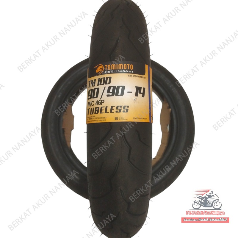 Ban Tomimoto TM100 80/90-14, 90/90-14, 90/80-14, 100/80-14 TUBELESS